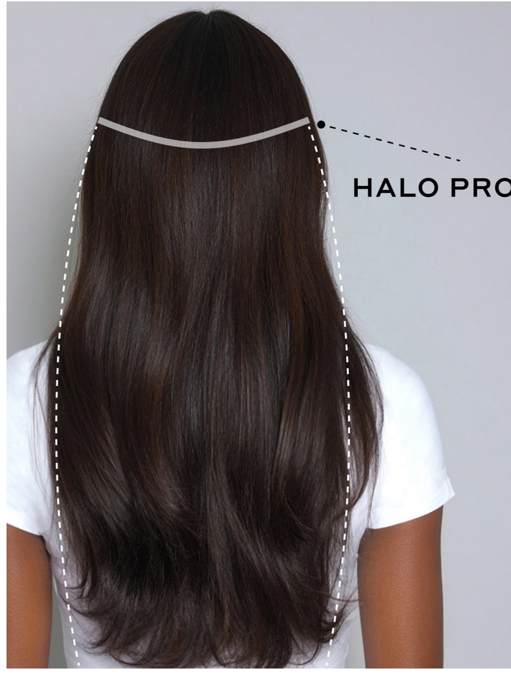 Bellami HALO PRO EXTENSIONS KIT,
OFF BLACK #1B NATURAL